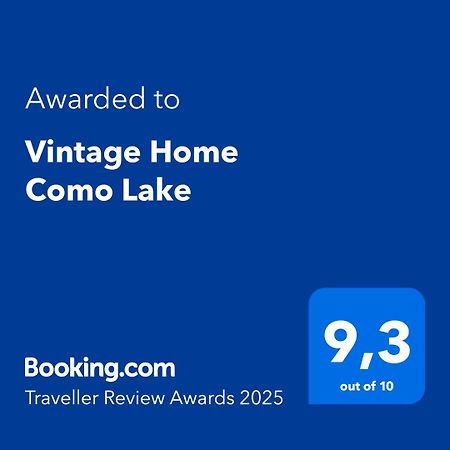 Vintage Home Como Lake Εξωτερικό φωτογραφία